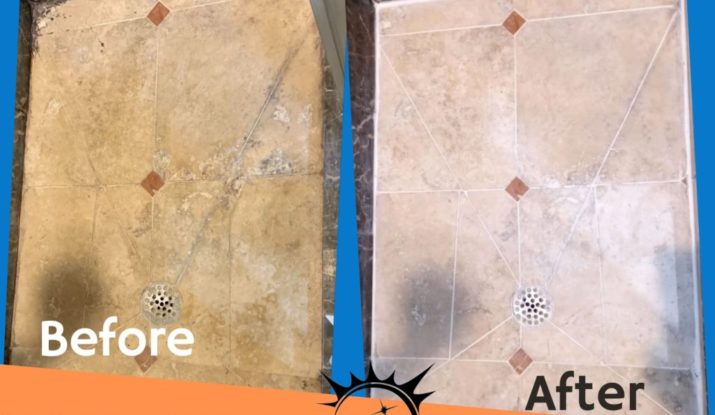 tile and grout cleaning output
