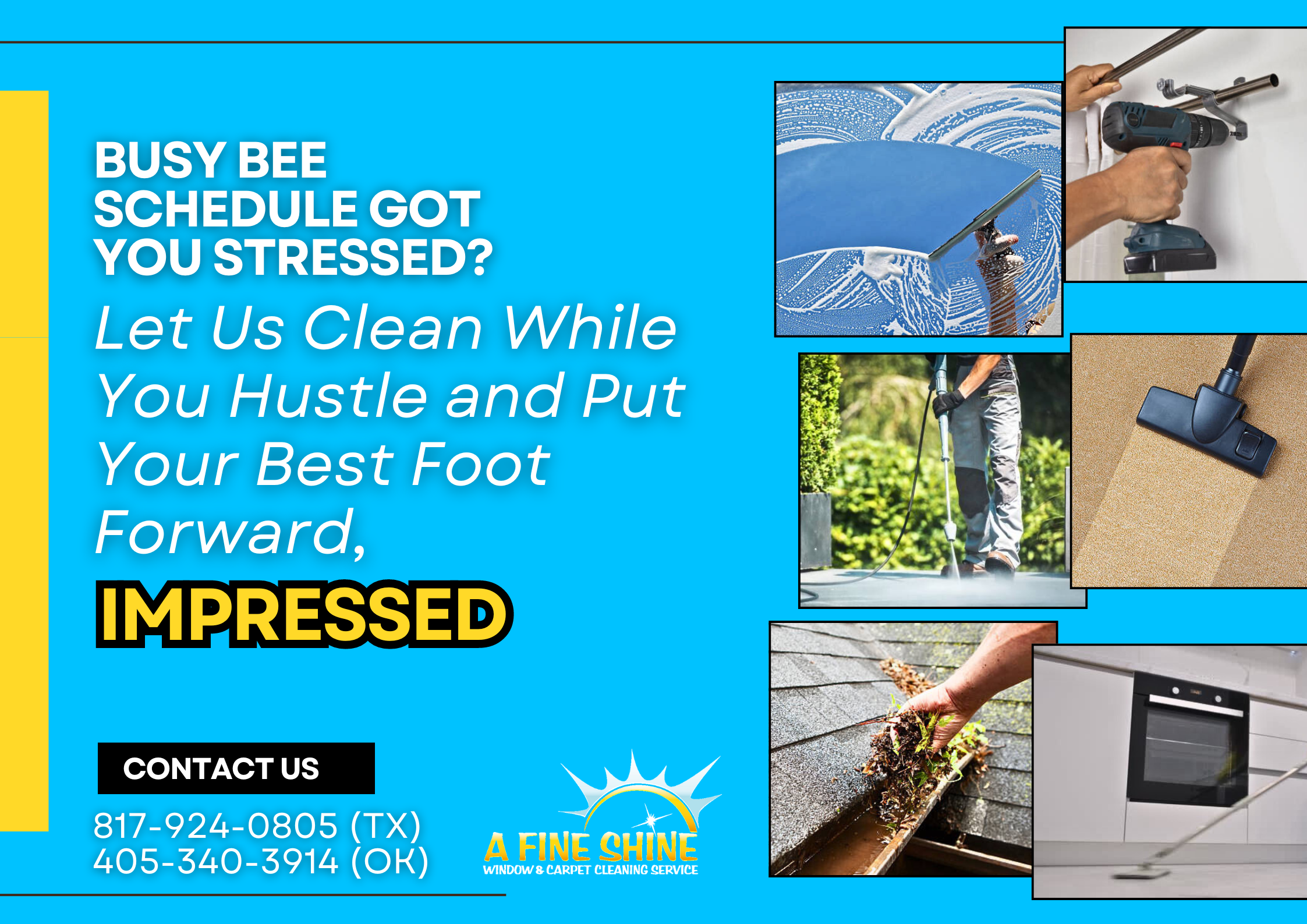 home cleaning services by a fine shine