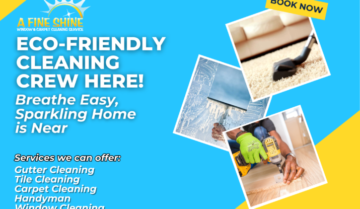 An image of different cleaning services