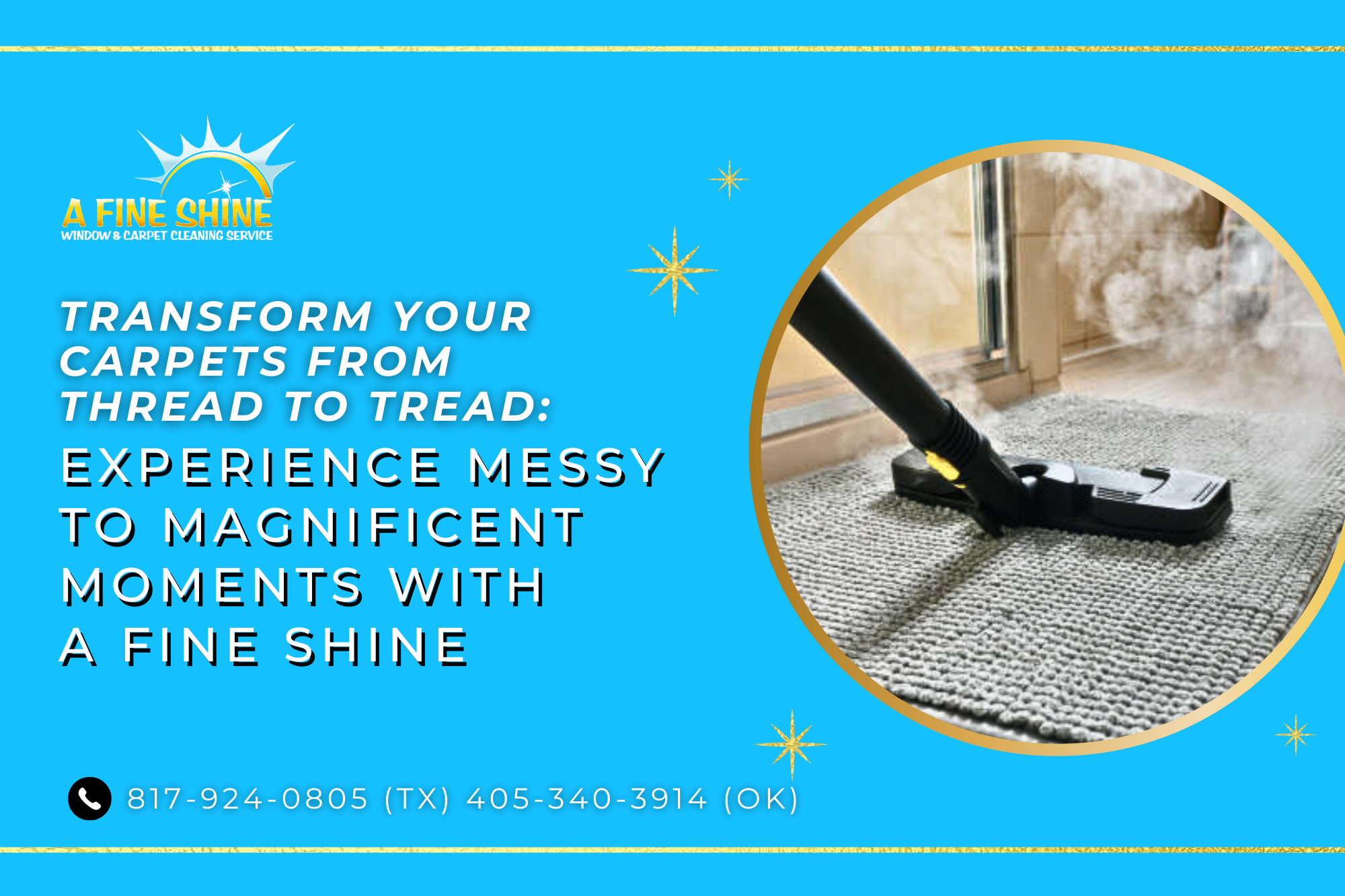 Transform Your Carpets from Thread to Tread: Experience Messy to Magnificent Moments with A Fine Shine