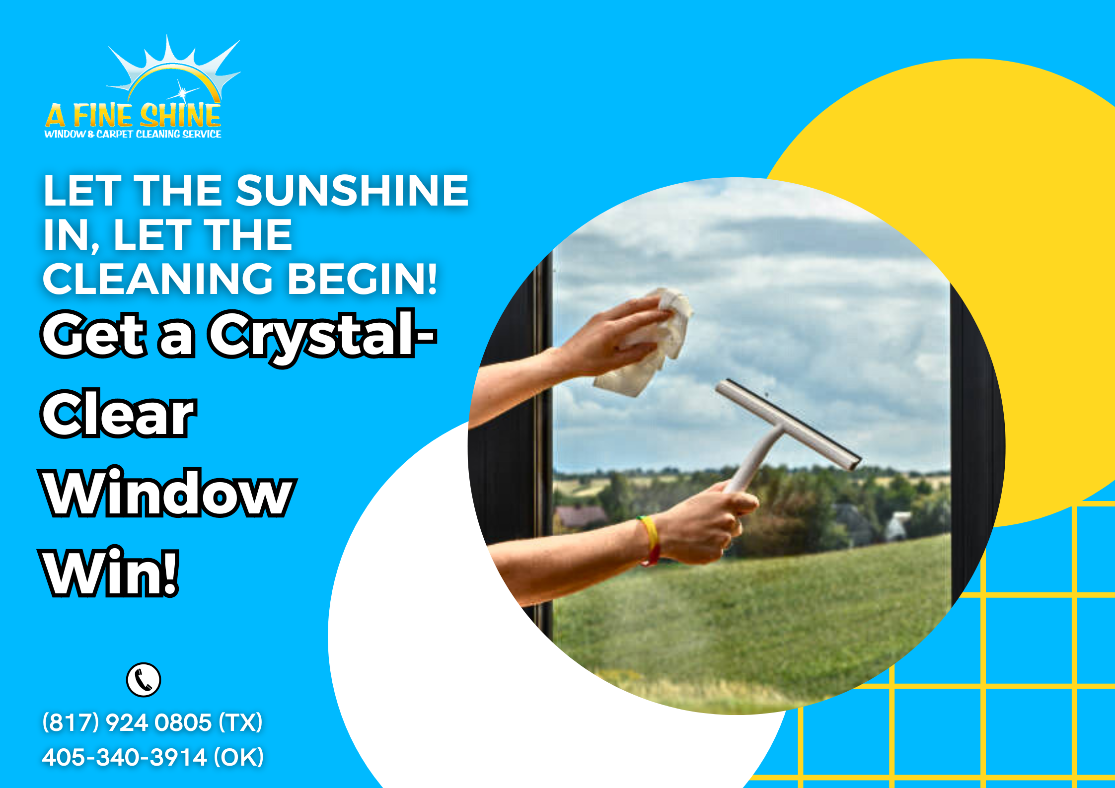 Let the Sunshine In, Let the Cleaning Begin! Get a Crystal-Clear Window Win