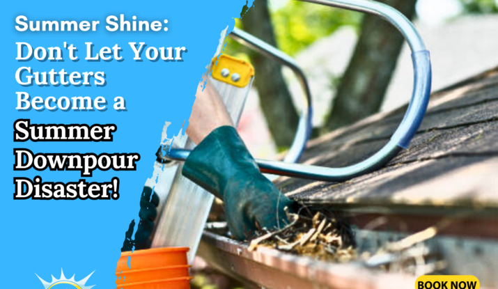 Summer Shine: Don't Let Your Gutters Become a Summer Downpour Disaster!