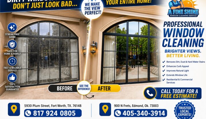 window cleaning before and after from afineshine